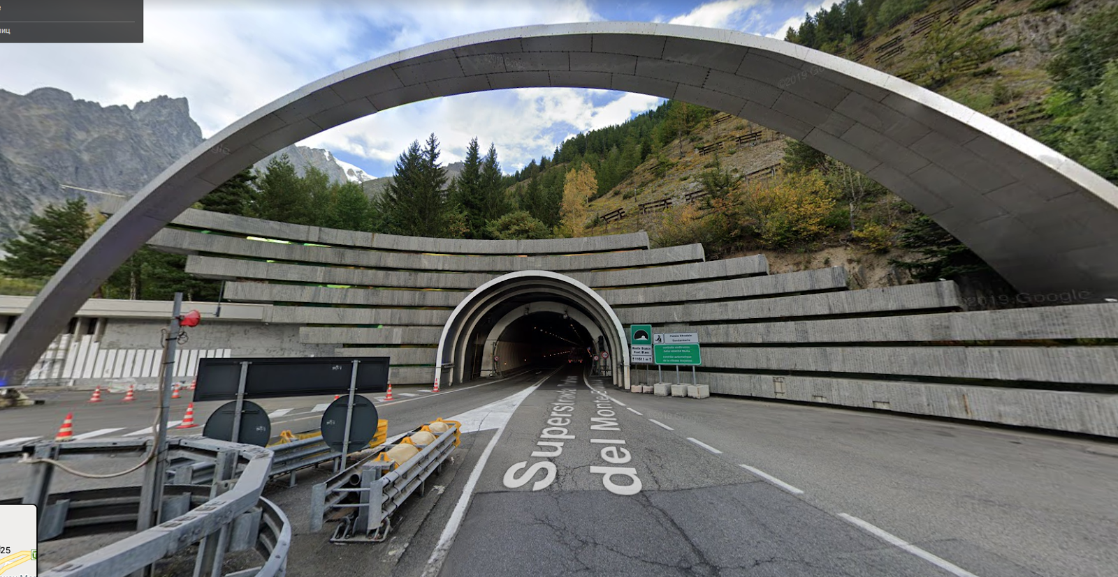 Tunnels and passes in the Alps - 9